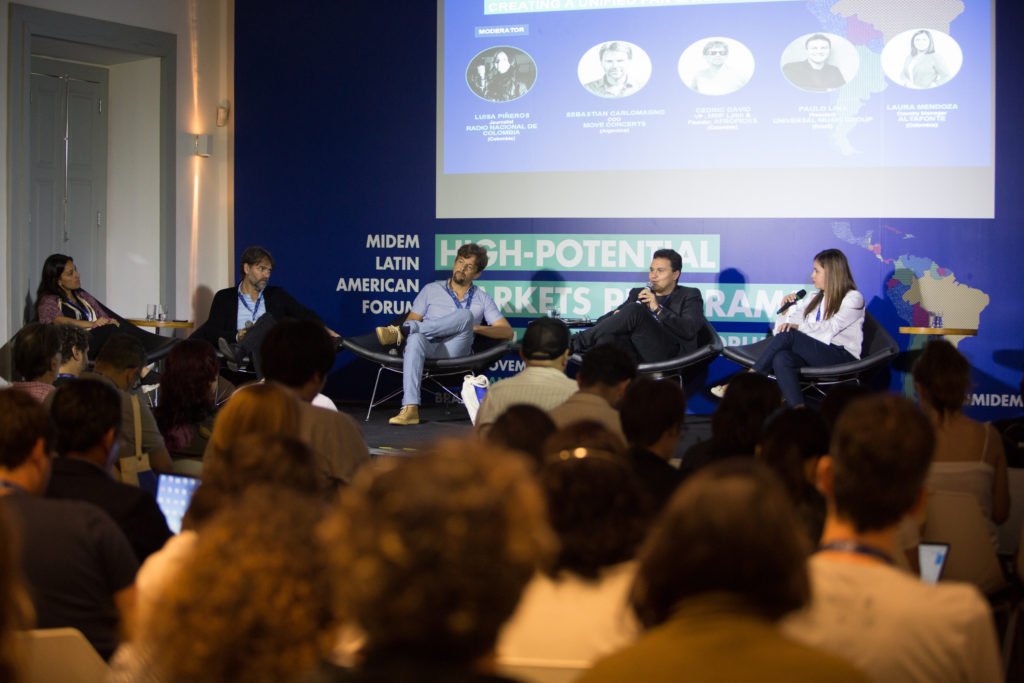 midem's tweet photo. "With the growth of digital, Brazil is now in Spotify's top 3 markets." 

Paulo Lima, President of @umusicbrasil, was just one industry leader sharing key insights at the inaugural #midemlatam Forum, held with @sebraerj late 2018. In-depth report: https://t.co/cR94ORpBxW https://t.co/rJoowHah9z