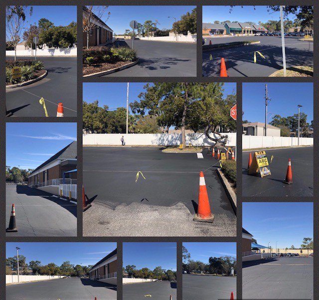 ABC_PAVEandSEAL's tweet photo. Isn’t Sealcoating Just Aesthetic?
THE MYTH: Yes, it is.
THE REALITY: The truth is sealcoating provides so much more than an appearance boost. Here are some recent #jobinprogress pictures our @ABC_PAVEandSEAL team has been working on this past week! https://t.co/Tt9JJ1LGym