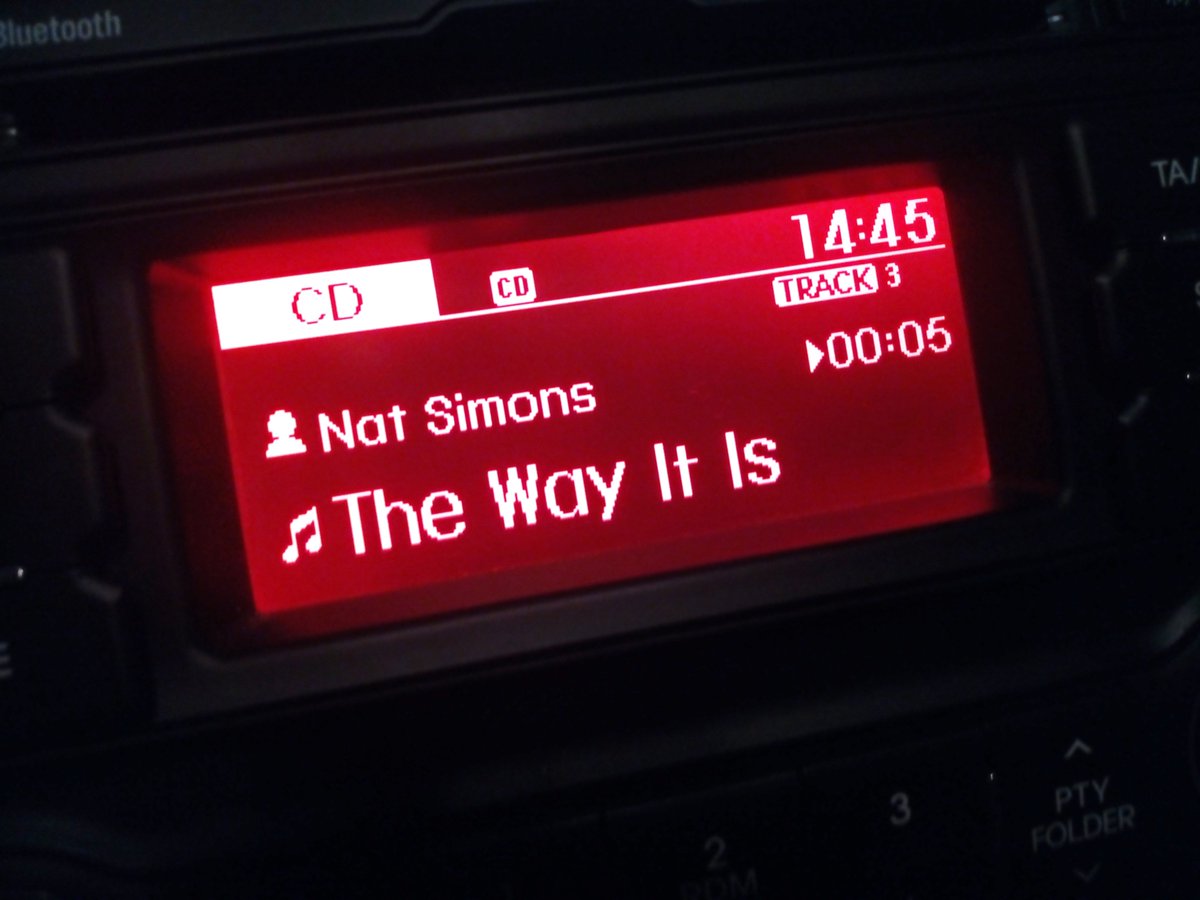 Teruel_Pedro's tweet photo. Here we go! 🚗
R 'n' R… 🎸✨
@Nat_Simons #LightsTour https://t.co/U6HFohvmU7