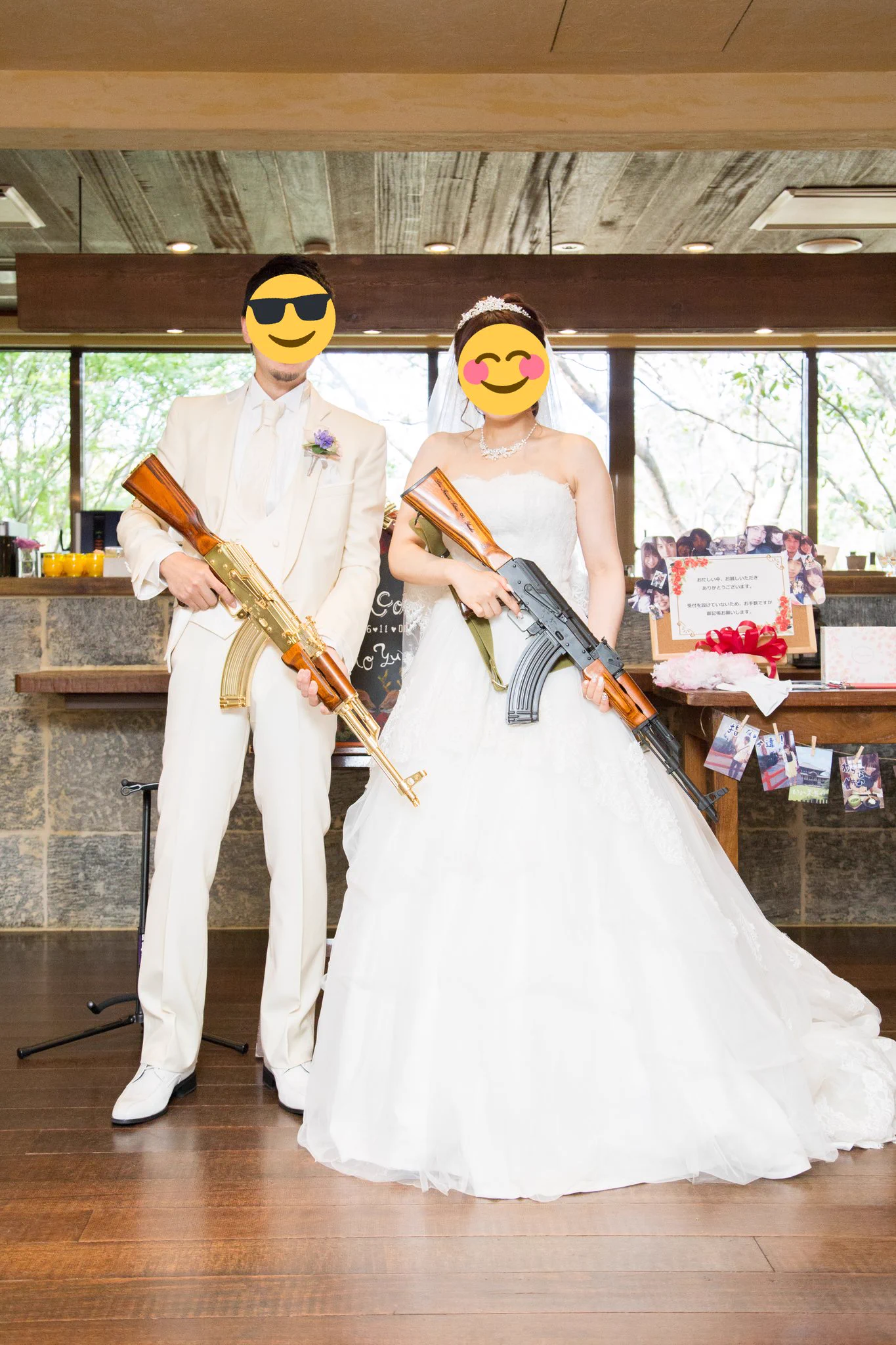 婚約指輪の代わりにサバゲー用の銃を欲しがった奥さんが素敵すぎるww