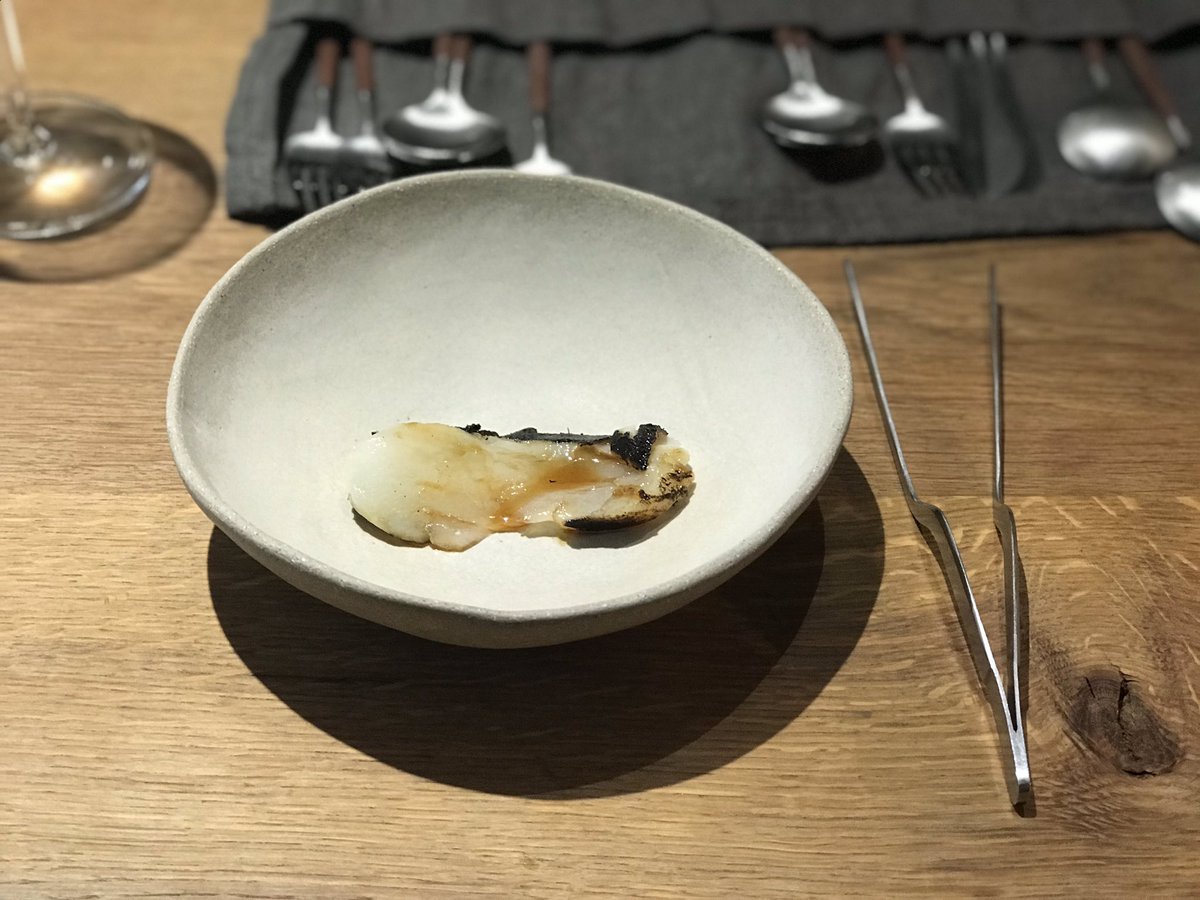 chefmattrams's tweet photo. Part one of the Skeri Cod from @norwayseafood @YnyshirRest with chef @garethwardchef! #cod #staffcanteen #delicious #foodporn #food #eat #wow #michelin #1star https://t.co/1R3FBhD1S7