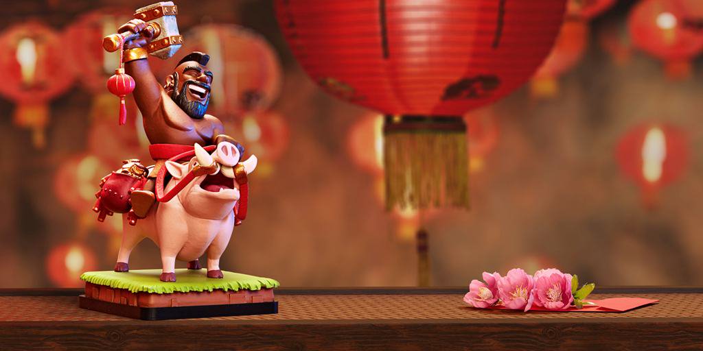Supercell Clash of Clans Royale Clash Hog Rider France