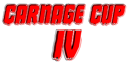 TheHOCRBLX's tweet photo. #CarnageCupIV will be on Sunday!
(Logo and Bracket.) https://t.co/A0ByL05KyE
