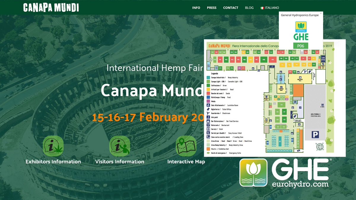 Terra_Aquatica's tweet image. Our Team is looking forward to see you next week at the Rome @CanapaMundi Exhibition, booth #P06
15 - 16 - 17 February
#Exhibition #Italy #fertilizers #additives &amp;amp; #GrowingSystems for #hydroponics