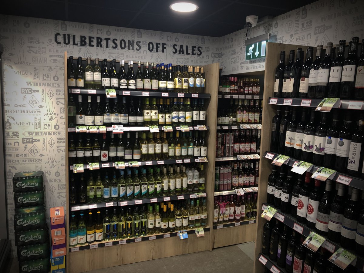ShopDesignFit1's tweet photo. We are are pleased to have just completed fitout work for Culbertson’s New Off Sales within their Spar in Limavady https://t.co/7tC8IXbbNQ