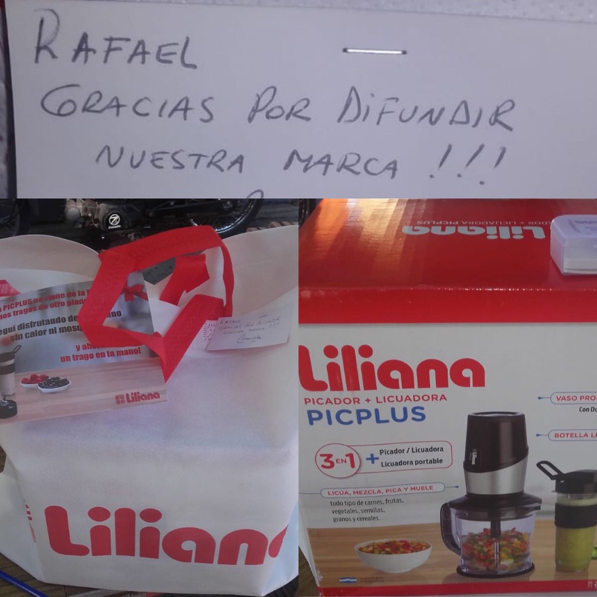 Ya esta más que probado que Liliana tiene los mejores electrodomésticos, no conformes con eso tienen el equipo de marketing más rápido y genial de la galaxia...
Namasté