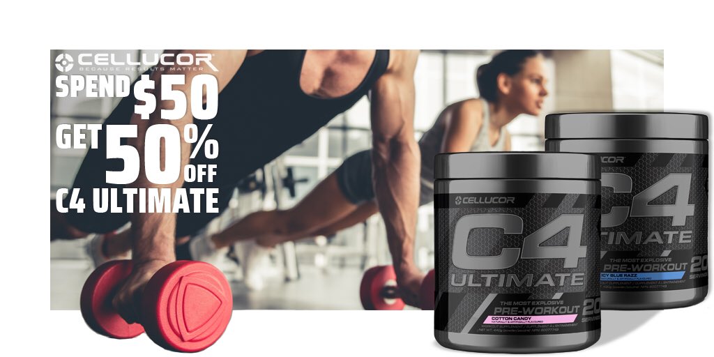 GNCCanada's tweet photo. AMAZING DEAL on @Cellucor C4 Ultimate! 😍😁 STOCK UP! 💪🏽👍🏽

TODAY &amp; UNTIL February 27: GET 50% OFF C4 Ultimate by @Cellucor with any $50 purchase! 😁🙌🏽

Stores near you: https://t.co/DPGLyLPzWl

#gnccanada #cellucor #preworkout #beastmode #C4ultimate #FitGoals #CellucorNation #C4 https://t.co/MPxMo7LmJT