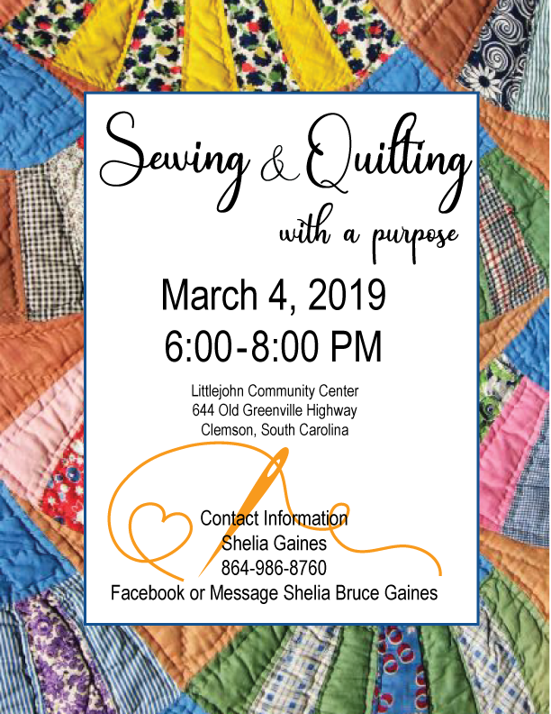 Count your blessings . . . stitch them one by one!