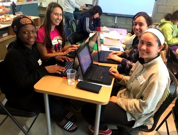 WriteGirlLA's tweet photo. We are so grateful to human-I-T for donating laptops for our teens to use during our college workshops. This technology will aid us in maintaining WriteGirl's record of sending 100% of our girls to college. Thanks human I-T! https://t.co/fwNSatBYRs #InspireaGirl #WriteGirlWorks https://t.co/algsfq8Way