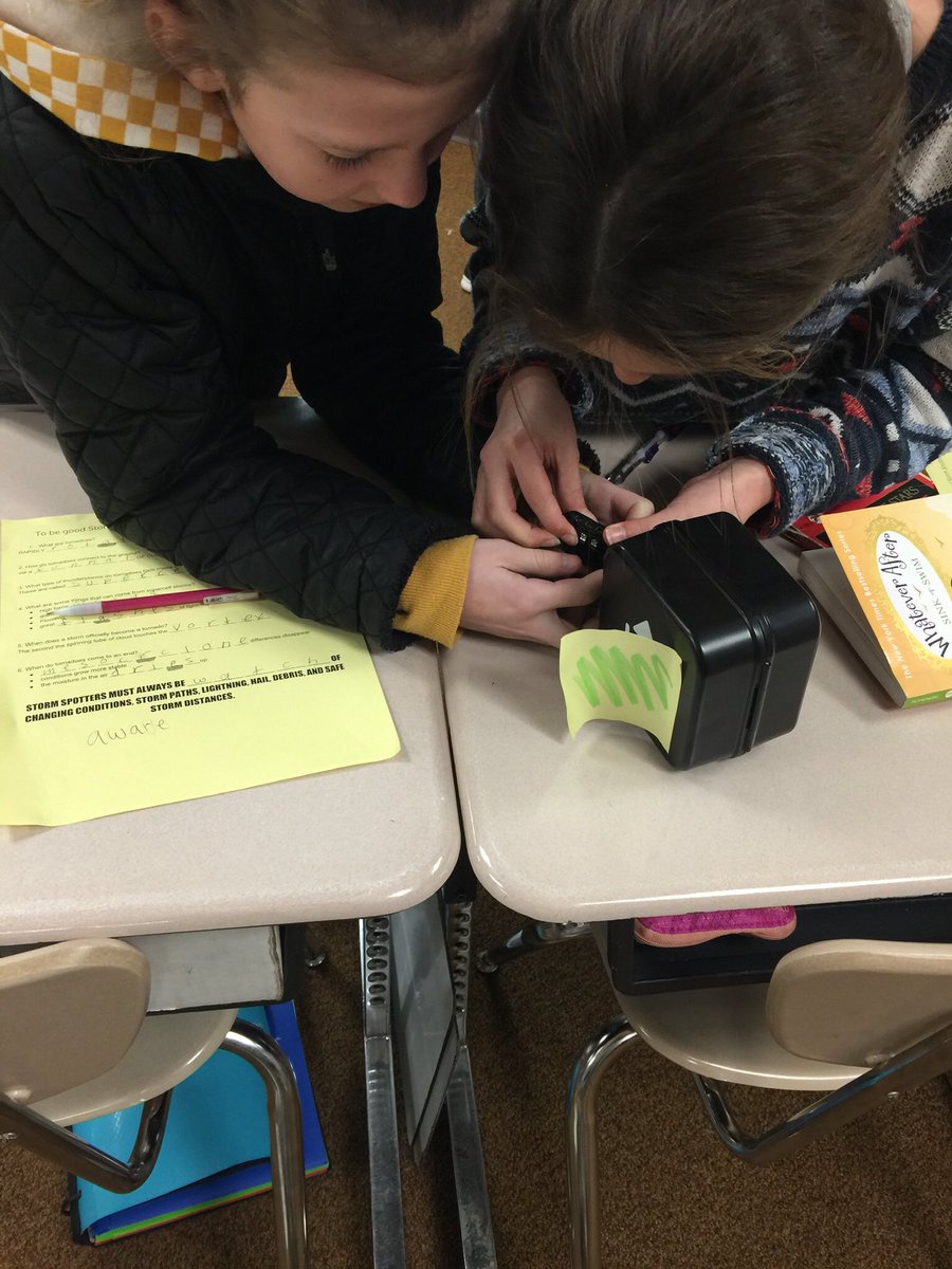 MuirElementary's tweet image. Awesome lesson today in our 6th grade by Miss Christensen!  Fun to watch the students persever! @breakoutEDU #TeachInDavis #MuirLionPride
