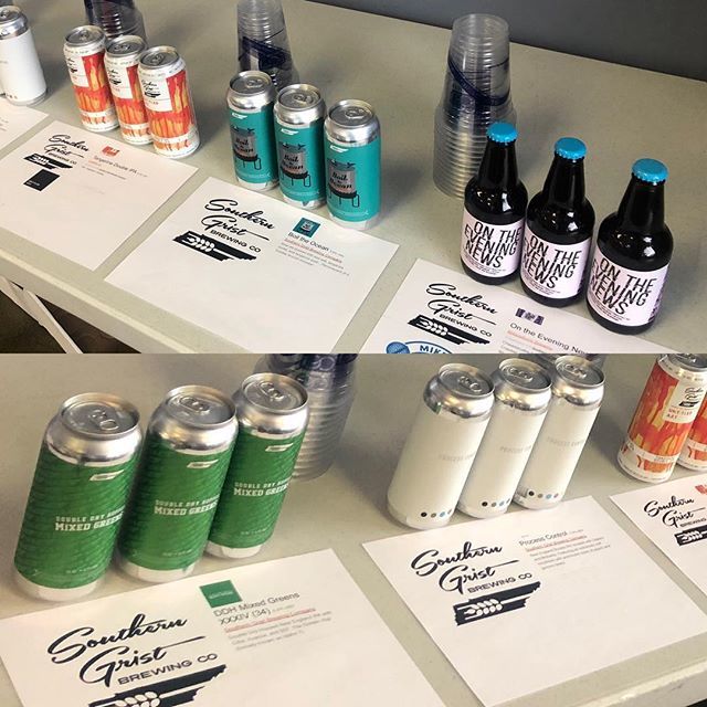 Hosted our weekly #brewerycoworking in the #appirio office today, tasting some fine brews from @southerngristbrewing. Even a couple of collabs too (@untitledartbrewing @mikerphonebrewing)! bit.ly/2IuUCEu