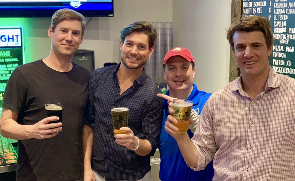 It’s great to see Craig, Shep, and Austin at Beer Works for Bar Bingo!@C_Conover @ChasBeerWorks @HolyCityBrewing @BoldRock @BravoTV #chsbeer #southerncharm