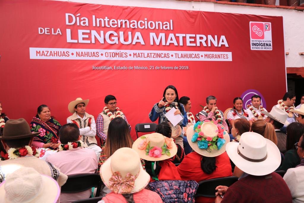 AlejandraDMV's tweet photo. La riqueza del #Edoméx, es la riqueza de sus lenguas originales, su diversidad cultural, sus tradiciones, nuestro legado histórico que nos identifica, que nos enorgullece, que nos dice de dónde venimos, quiénes somos y de qué estamos hechos. #DiaInternacionalDeLaLenguaMaterna https://t.co/1RoraSyRkq