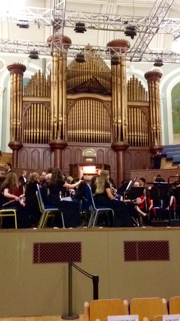 Fantastic night <a href="/UlsterHall/">Ulster Hall | Live Entertainment Belfast</a> to hear #ScarsdaleHighSchoolBand, New York perform, as well as <a href="/niconcertband/">NI Concert Band</a> ..... At one point there were 110 very talented musicians onstage. The sound was amazing! Congratulations to all involved!
