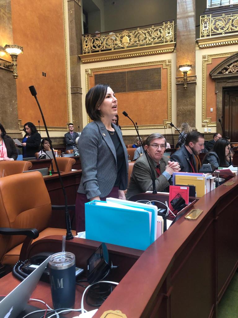 AHAUtah's tweet photo. Thank you, @VoteSuz, for protecting Utah's students with HB 208, Safe Routes to School! #UtahHasHeart https://t.co/sQKBM9tVVg
