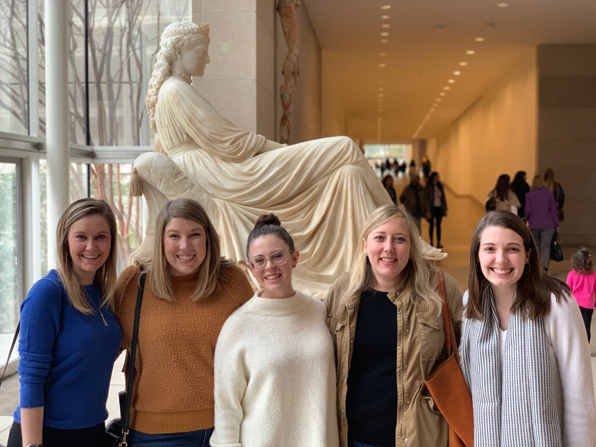 AlphaChiOmegaHQ's tweet photo. There’s one more week left to celebrate #MacDowellMonth! Text a sister to make some plans to celebrate the arts!
📸: Beta Kappa Beta alumnae chapter (Dallas area) https://t.co/W91DhYDhYR