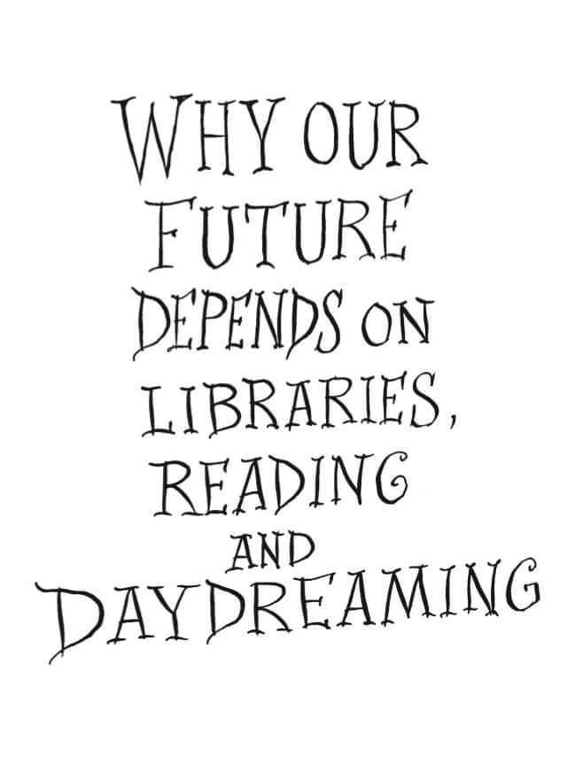 Neil Gaiman and Chris Riddell on why we need libraries – an essay in pictures
theguardian.com/books/gallery/…