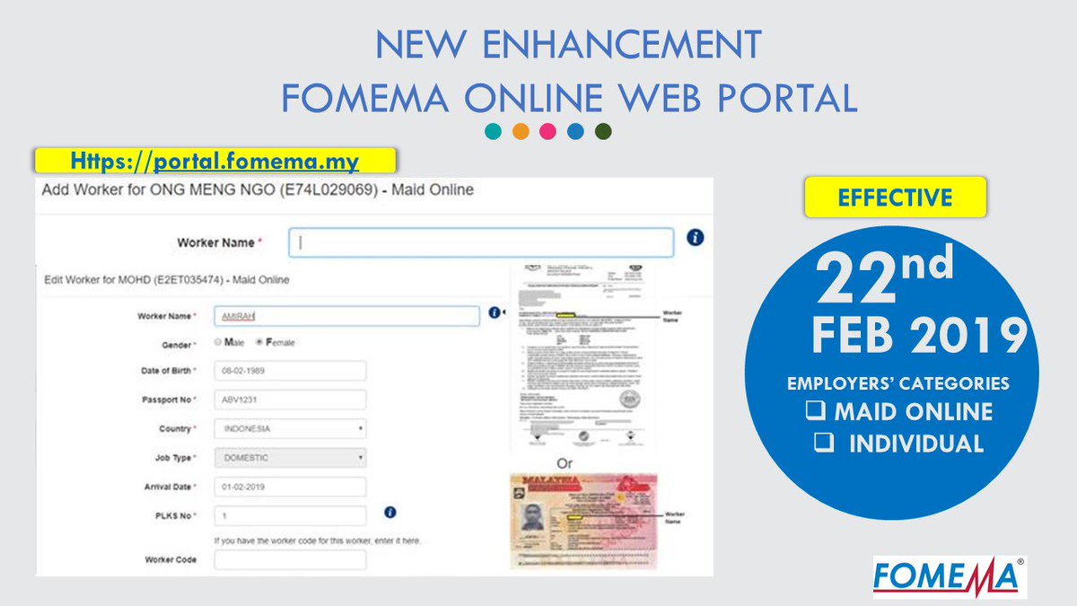 Fomema Online Result Check 2019