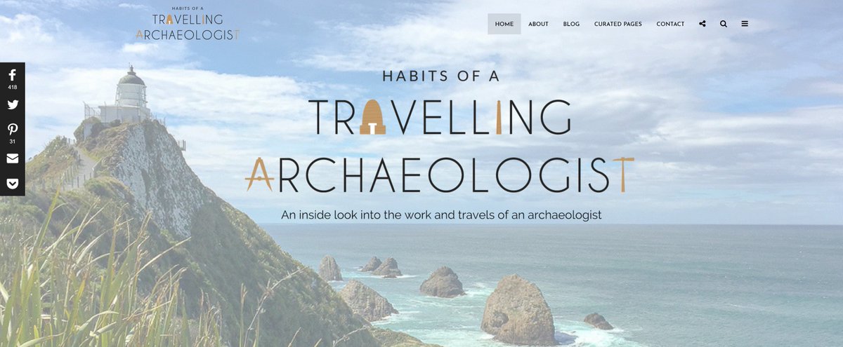 travellingarch's tweet photo. I gave my website a bit of a makeover. I wanted to create a more streamlined reading experience for anyone visits it. Check out the redesign and let me know what you think:
https://t.co/eaV6w0mngm
#designmakeover #ux #UserExperience #archaeologyblog #academicblog #travelblog https://t.co/tazzCYnaRF