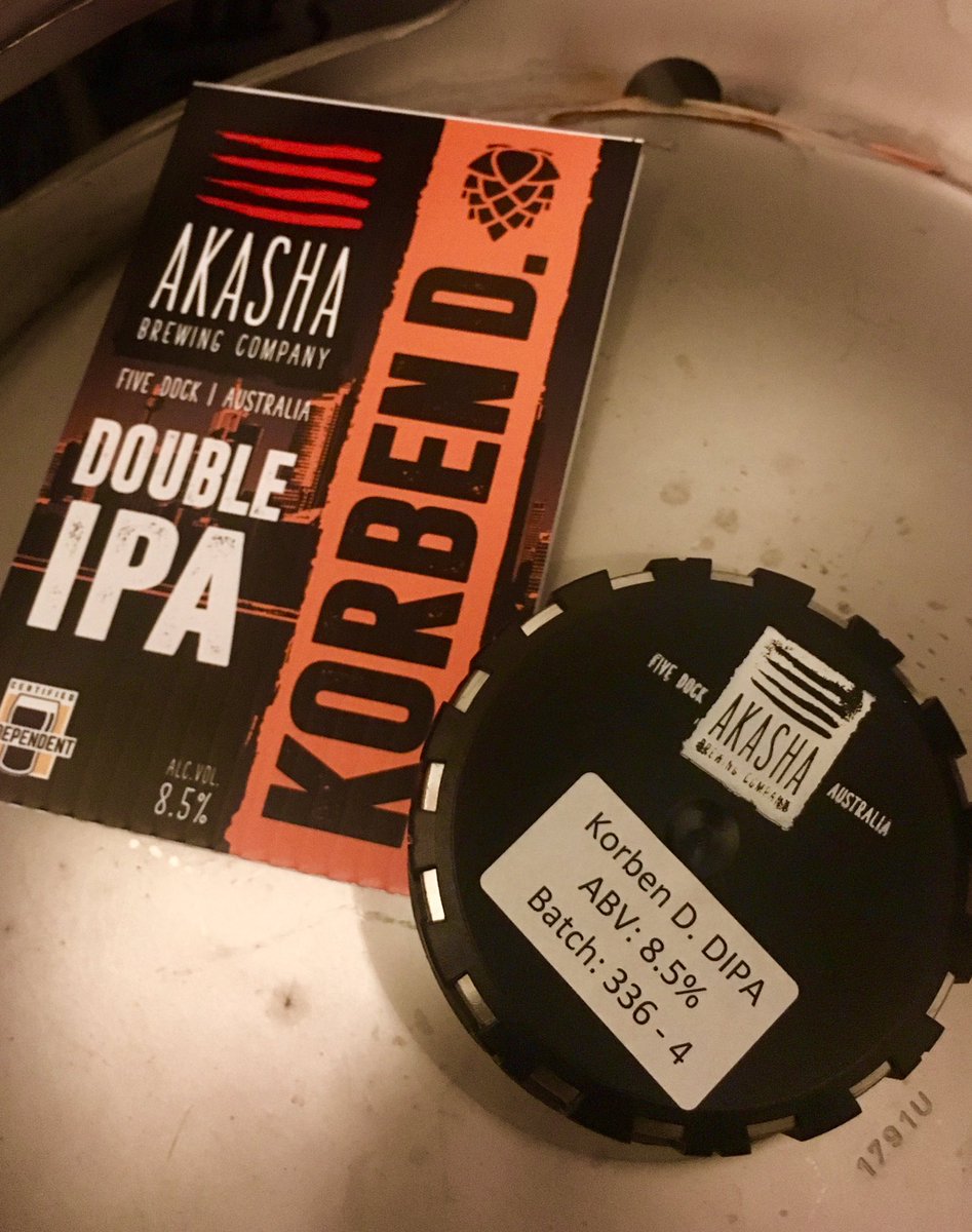 S.G (@spooninggoats) on Twitter photo Guess what we got today!
Korben D, Double IPA anyone? Come & get it.
(from 4pm)
Hand delivered by Dave so it's even tastier. <a href="/akashabrew/">Akasha Brewing Co.</a> <a href="/dave_the_brewer/">Dave @ Akasha Brewing Co.</a> Guess what we got today!
Korben D, Double IPA anyone? Come & get it.
(from 4pm)
Hand delivered by Dave so it's even tastier. <a href="/akashabrew/">Akasha Brewing Co.</a> <a href="/dave_the_brewer/">Dave @ Akasha Brewing Co.</a>