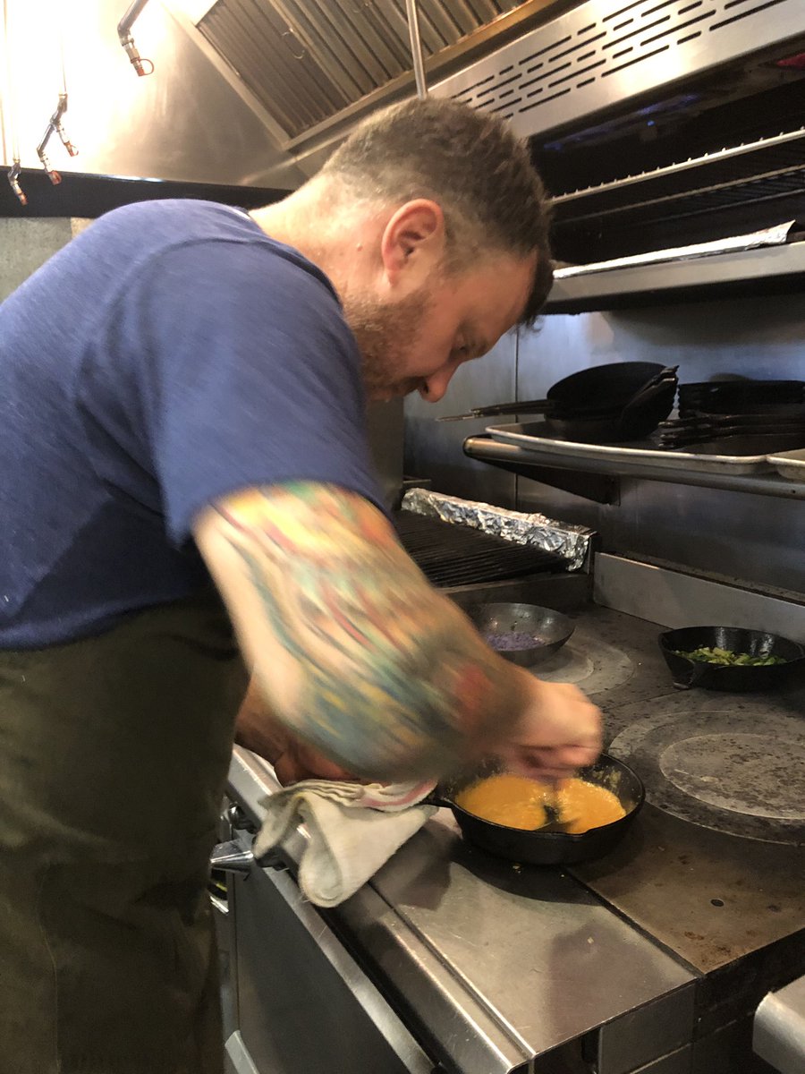 KitchenCurry's tweet photo. Spent the morning with Chef Dan and cooked #fishcurry and a couple more dishes.... @PedalersFork #curry #spices #indianfood https://t.co/kytzR5Jxe5