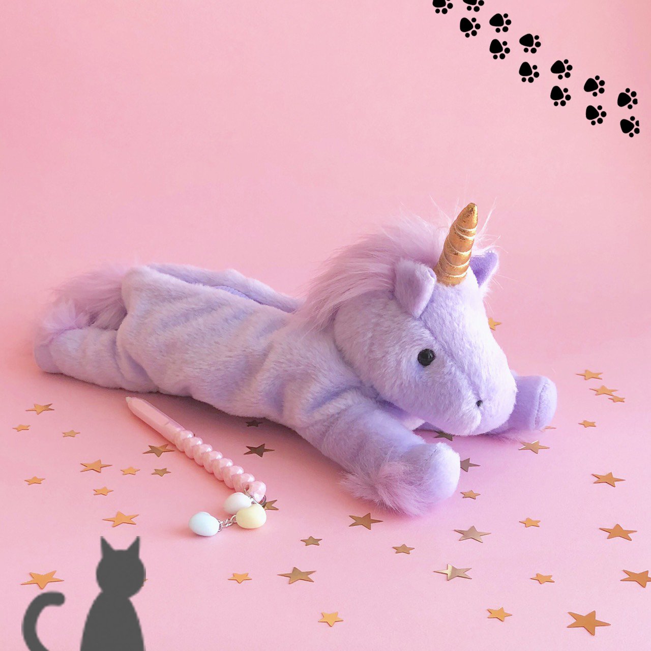 好評につき延長 夢かわෆ ユニコーンペンケース 短納期 早者勝ち Poliko Ba