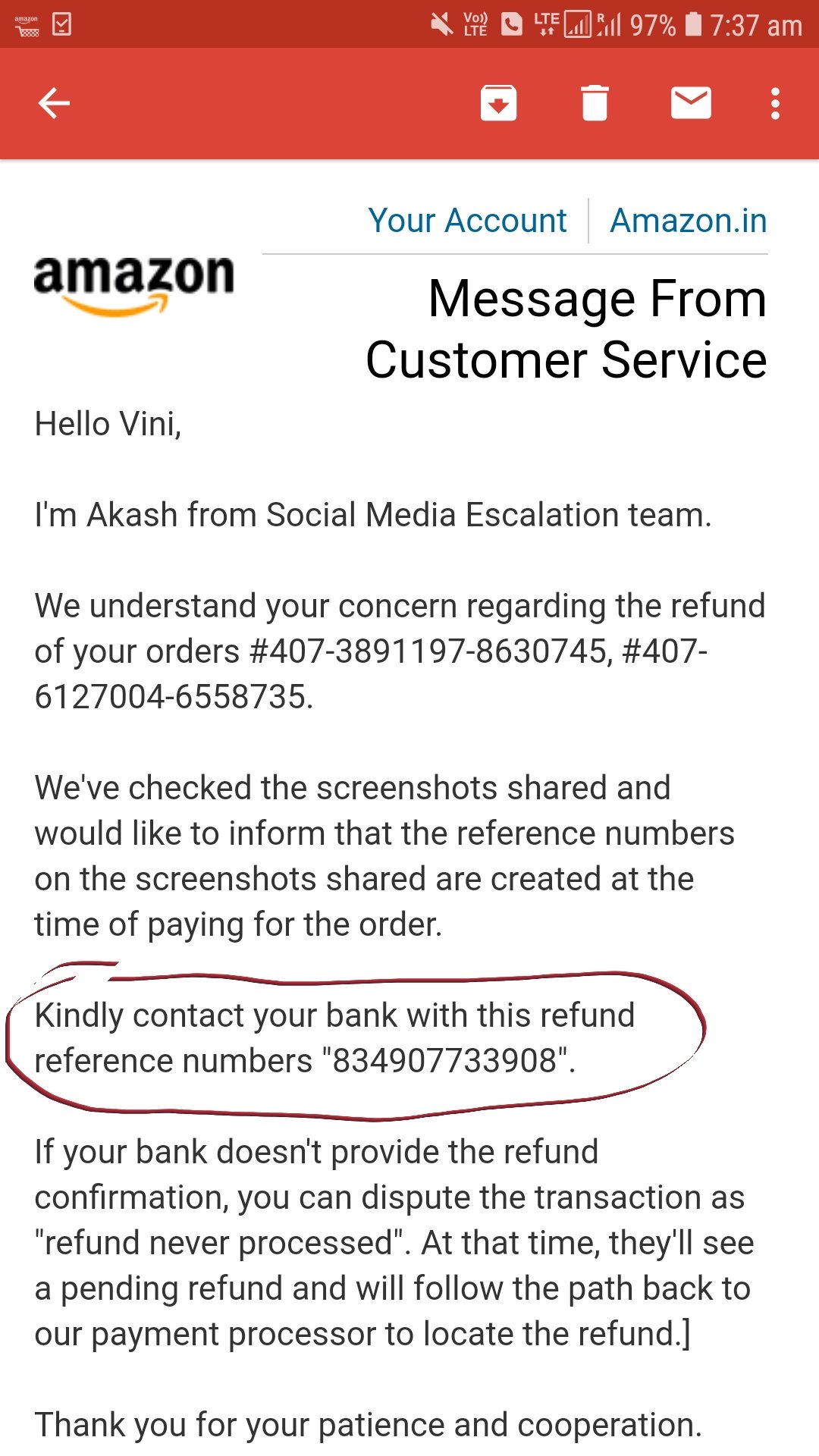 Do refunds show in pending transactions? Leia aqui How long does it