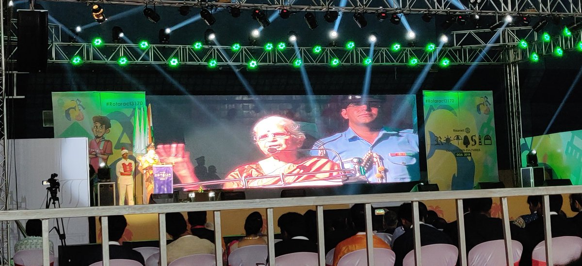 IamkundanRajput's tweet photo. #connecting_cultures
#rotasiagoa2019
#rotaract3170 #Goa #connectivity #Rotary #rotaract #openingceremony #OpeningDay https://t.co/w49hJAEHy9