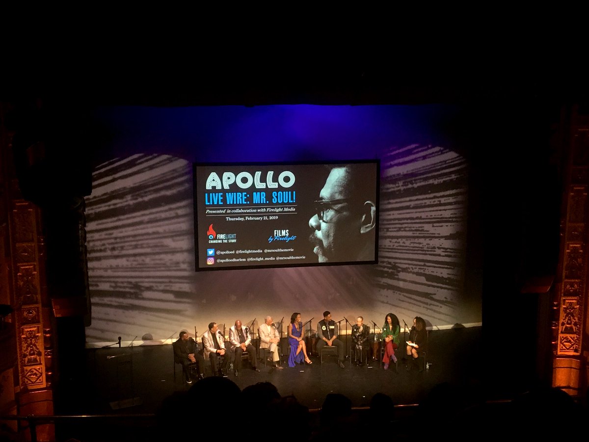 Excellent film about Ellis Haizlip and SOUL! followed by a powerful talk about the importance of investing in black artists and institutions @mrsoulthemovie @ApolloEd @firelightmedia