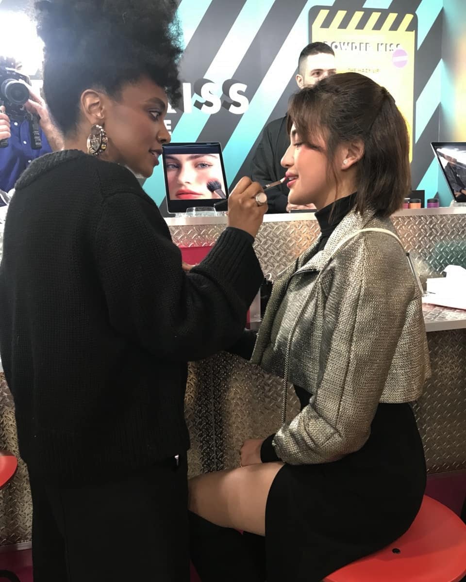 Sparkle_GMA's tweet image. Day two in Tokyo, Japan! Asia&apos;s Pop Sweetheart @MyJaps at today&apos;s @MACcosmetics #MACLIPWORKSHOP #MACSPRINGPREVIEW ✨