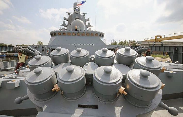 Willy_Egy's tweet photo. Russia wraps up trials of #Poliment- #Redut SAM system ( the navy version of The 50R6 #Vityaz missile system (Russian: ЗРК Витязь) or S-350E) on Project 22350 (Admiral Gorshkov-class frigates)
https://t.co/ng7YG3rVQw https://t.co/yHBV963qzM