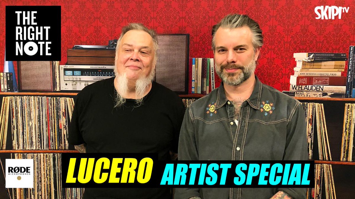 Stream #Lucero's cracking performance of To My Dearest Wife &amp; Among The Ghosts before they sit down to discuss the recording of their latest album in Sam Phillips’ iconic #Memphis studio 🎼🎸

▶️▶️▶️skipi.tv/lucero-to-my-d…
#music #musicnews #livemusic #skipitv #singer #song #RODE