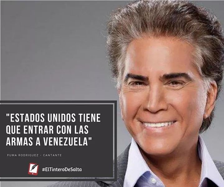 eltinterodesal1's tweet photo. "Roger Waters es tonto"
El Puma Rodriguez se expresó contra el cantante británico por su postura sobre Venezuela.
“Si lo encuentro personalmente le voy a decir que está totalmente equivocado. Me parece que es un tonto, muy tonto”.
💻 https://t.co/yOvzzWA7jK https://t.co/scNLLkb1EY