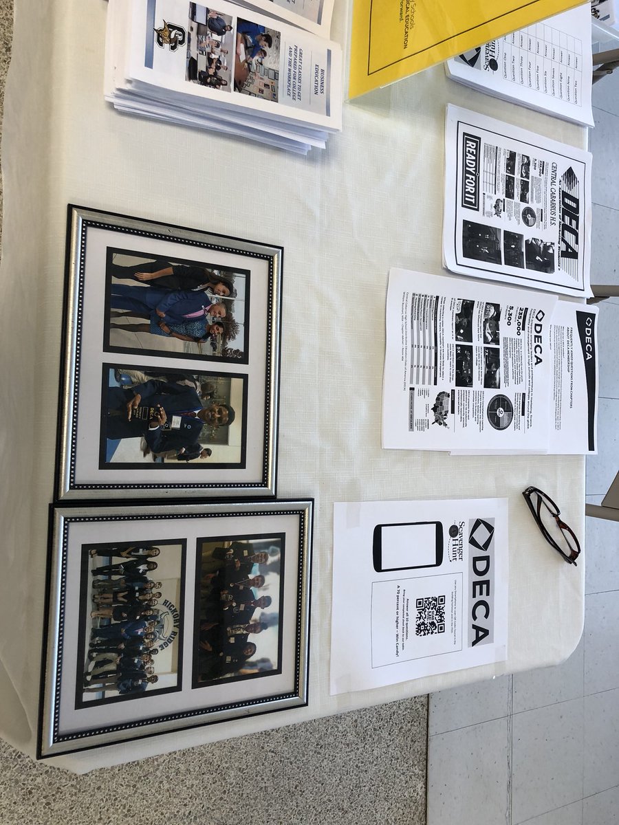 CCHS_CTE's tweet photo. Way to go CCHS DECA! #MarketingExcellence #CTEShowcase #CTEExplosionWeek #CCSCTE https://t.co/nJcC8HntdZ