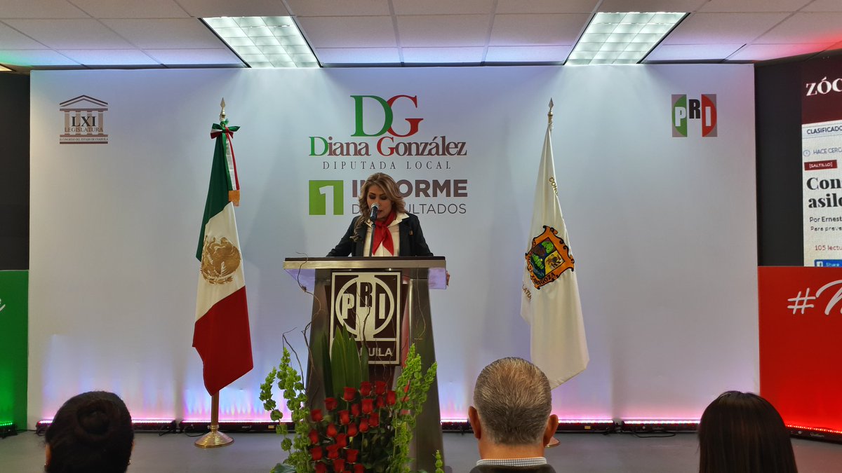IreneHdzMorelos's tweet photo. Felicidades amiga Diputada @DianaGlzSoto por el gran trabajo a favor de Coahuila, tu compromiso con los coahuilenses es garantía #1erInformeDG #DiputadaPRI @PRI_Nacional @PRICoahuila @PRIMx_Coah @PRIMxSaltillo https://t.co/i9dxb4ezL9