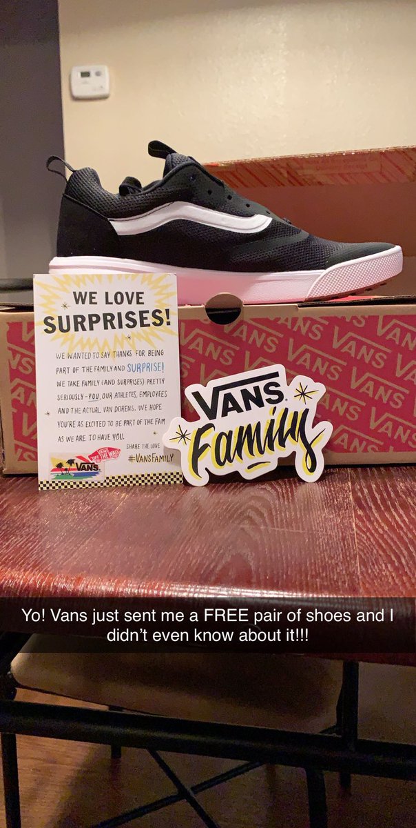 vans family free shoes