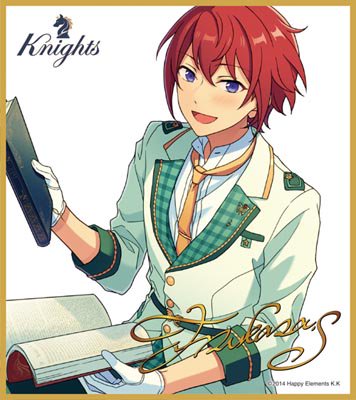 あんさんぶるスターズ あんスタ 色紙 Knights レオ 泉 凛月 嵐 司 あんさんぶるスターズ あんスタ 色紙 Knights レオ 泉 凛月 嵐 司