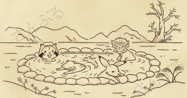 ラスカルフェア『ラスカル in 鳥獣戯画』の新場面紹介、その4⃣!

みんなで温泉♨️に入ったんだね。露天風呂って、とてもキモチいいミャ(◆˘︶˘◆)
フェアはいよいよ明日から
?️フェア情報
➡️https://t.co/ZXK4SGLdtt
#ラスカル #鳥獣戯画 