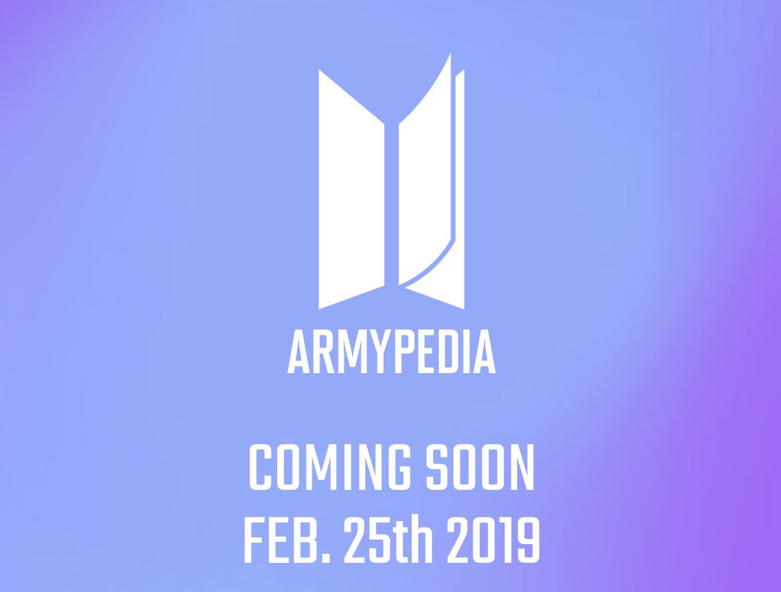 곧 시작합니다. ARMY와 함께 만드는 BTS 기억 저장소 #아미피디아 Get ready for the archive of all things BTS, made by ARMY! #ARMYPEDIA armypedia.net