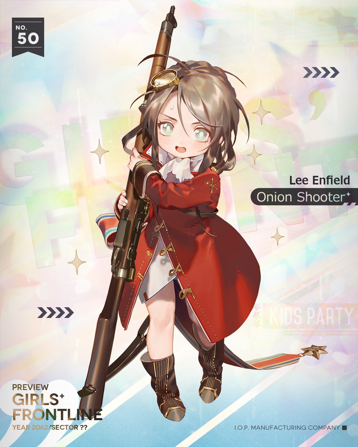 Girls' FrontlineEN Official on Twitter "Here comes Lee Enfield's