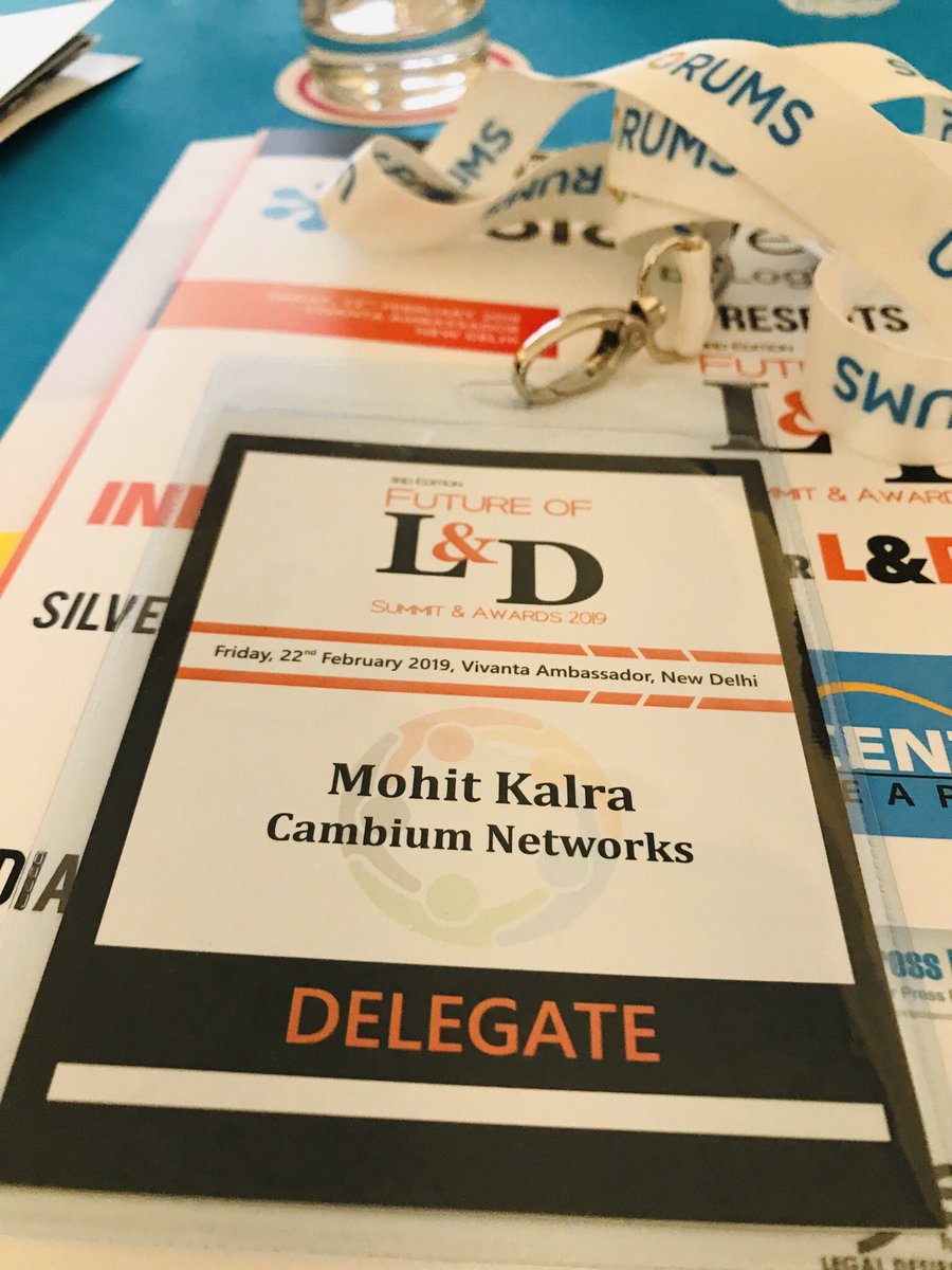 Mohit_Emkay's tweet photo. Future of L&D Summit and Awards at Vivanta Ambassador @ubsforums https://t.co/EI7fPecxsB