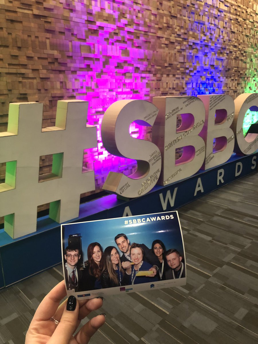 Amazing award show event <a href="/SmallBusinessBC/">Small Business BC (SBBC)</a> #SBBCAWARDS
