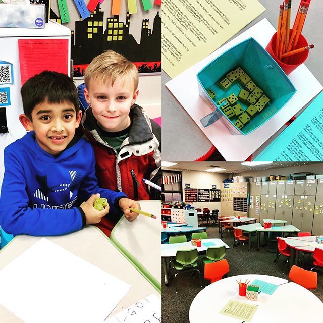 Addsparkle88's tweet photo. Practicing addition and subtraction with regrouping is so much more fun when you play Farkle! This first grade duo learned about three-digit and four-digit numbers, place value, adding numbers to 10,000 with and without regrouping, and had a great time @… https://t.co/NNafZ1QEyn https://t.co/MWZmsQUxZp