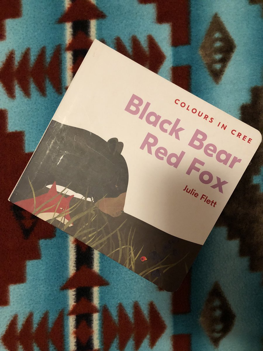 EtiennaLafferty's tweet image. Already day 7! Thanks @SeeMackTeach for the nomination. I hope you enjoyed my selection of Indigenous authors and illustrators of children’s literature. Layla and I read this one tonight. Our favourite colour? Wâpikwanîwinâkwan (pink). #indigenousbooks @flett_julie