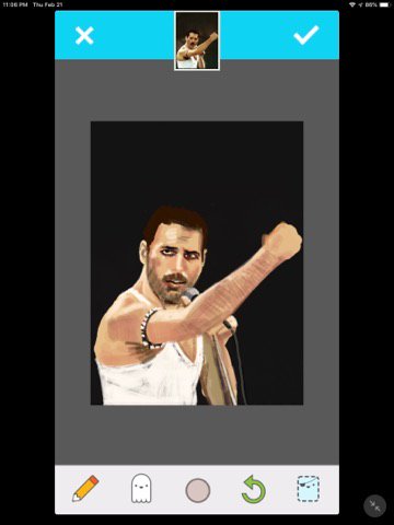 SalmonNugget's tweet image. my last drawing on FG. Just like Freddie Mercury, was gone too soon due to unfortunate circumstances #Irony #TooLateMyTimeHasCome #SendsShiversDownMySpine #TooLateEverybodyIveGot2Go #GottaLeaveYouAllBehindAndFaceTheTruth