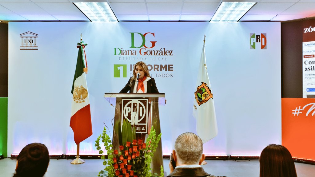 PRIMX_Saltillo's tweet photo. Un año de trabajo y resultados ¡Felicidades Diputada @DianaGlzSoto #1erInformeDG #DiputadaPRI @PRI_Nacional @ruizmassieu @arturozamora @PRICoahuila @rigofuentes @marthaloeraa @PRIMx_Coah @willy_schz #Saltillo #Coahuila https://t.co/ESebsmKpe5