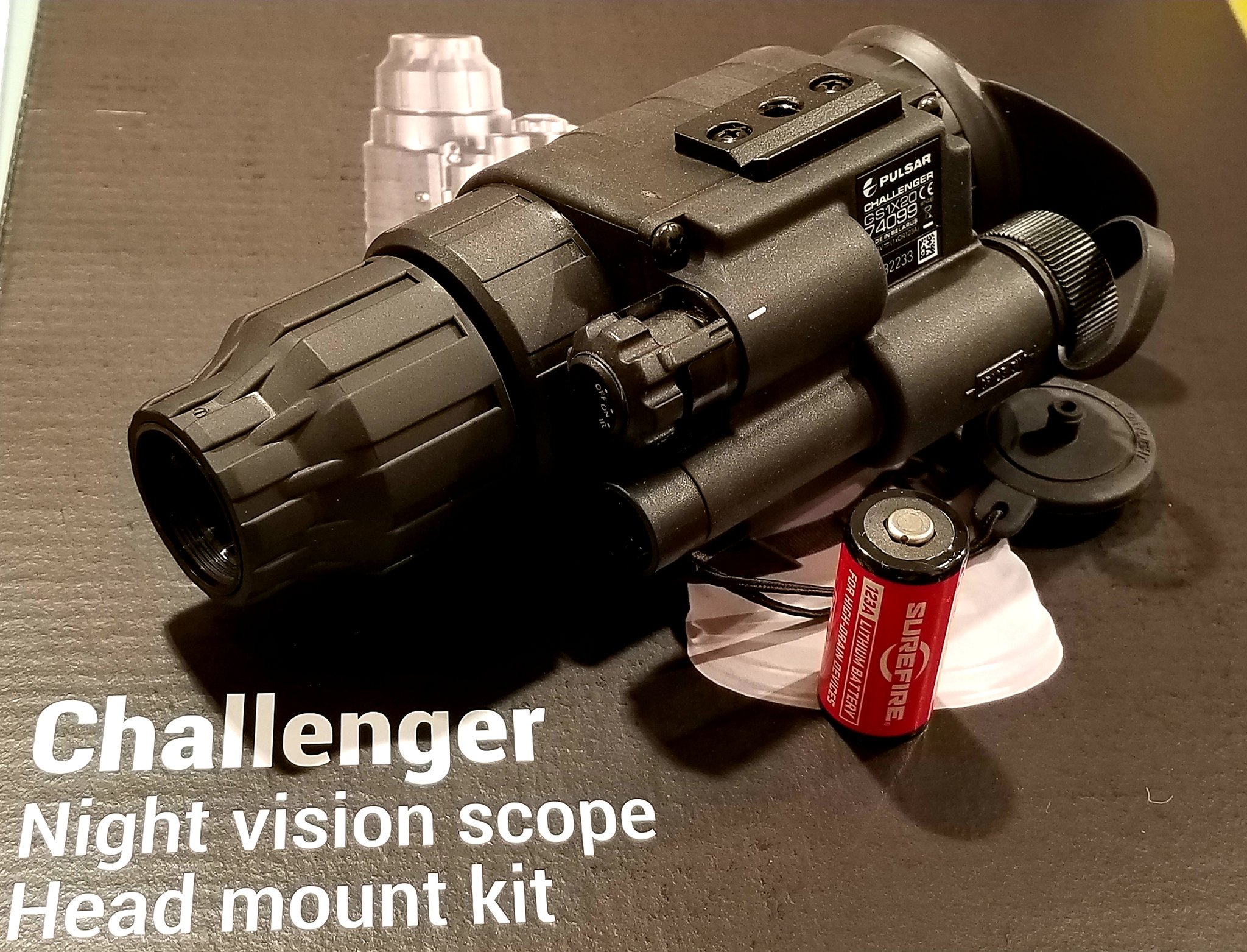 PULSAR Challenger GS 1×20 ナイトビジョン(ez-lite on X PULSAR Challenger GS 1×20 ナイトビジョン(ez-lite on X