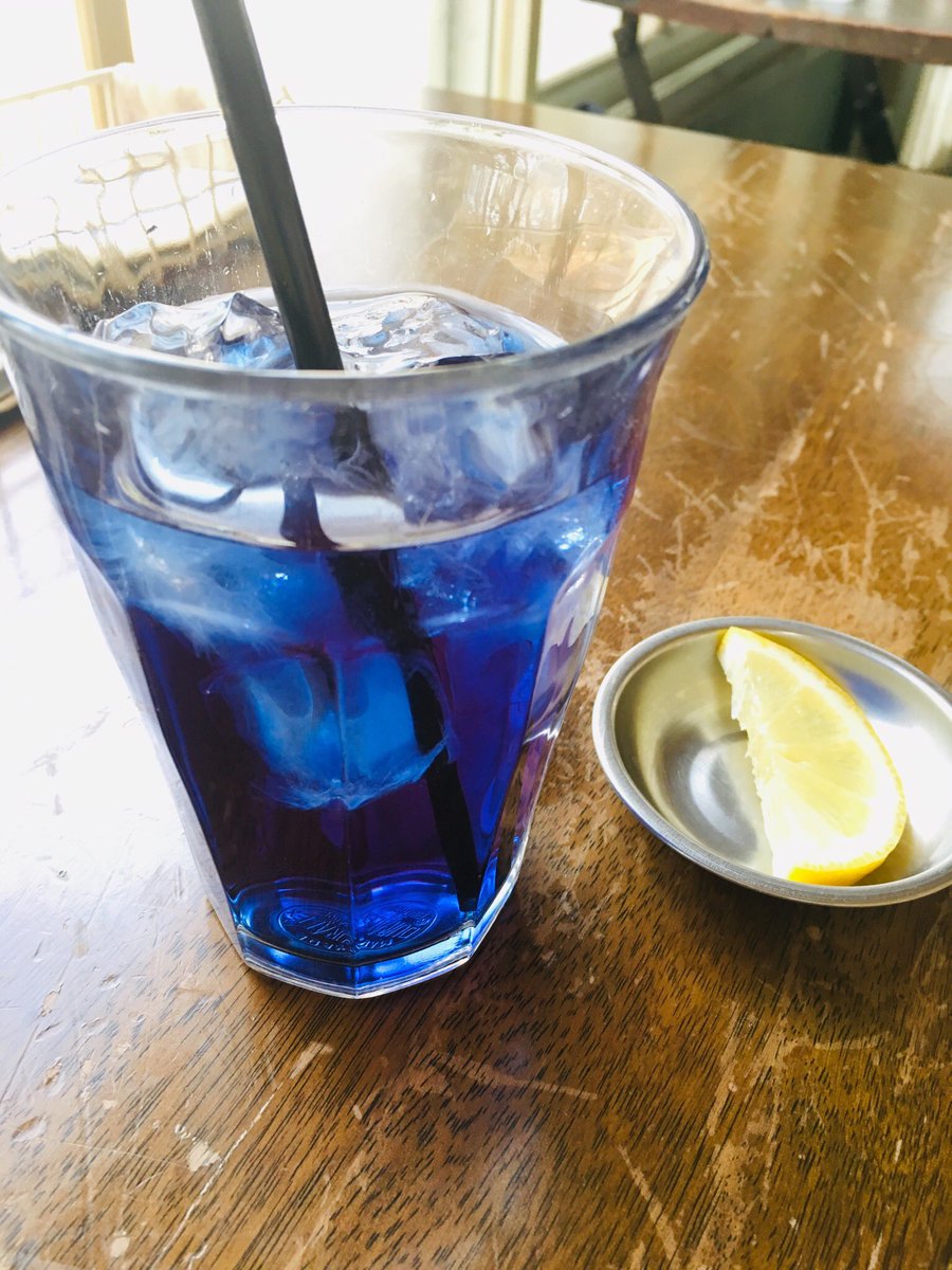 夕木有 花粉症に嬉しいエルダーフラワーとバタフライピーのハーブティー V