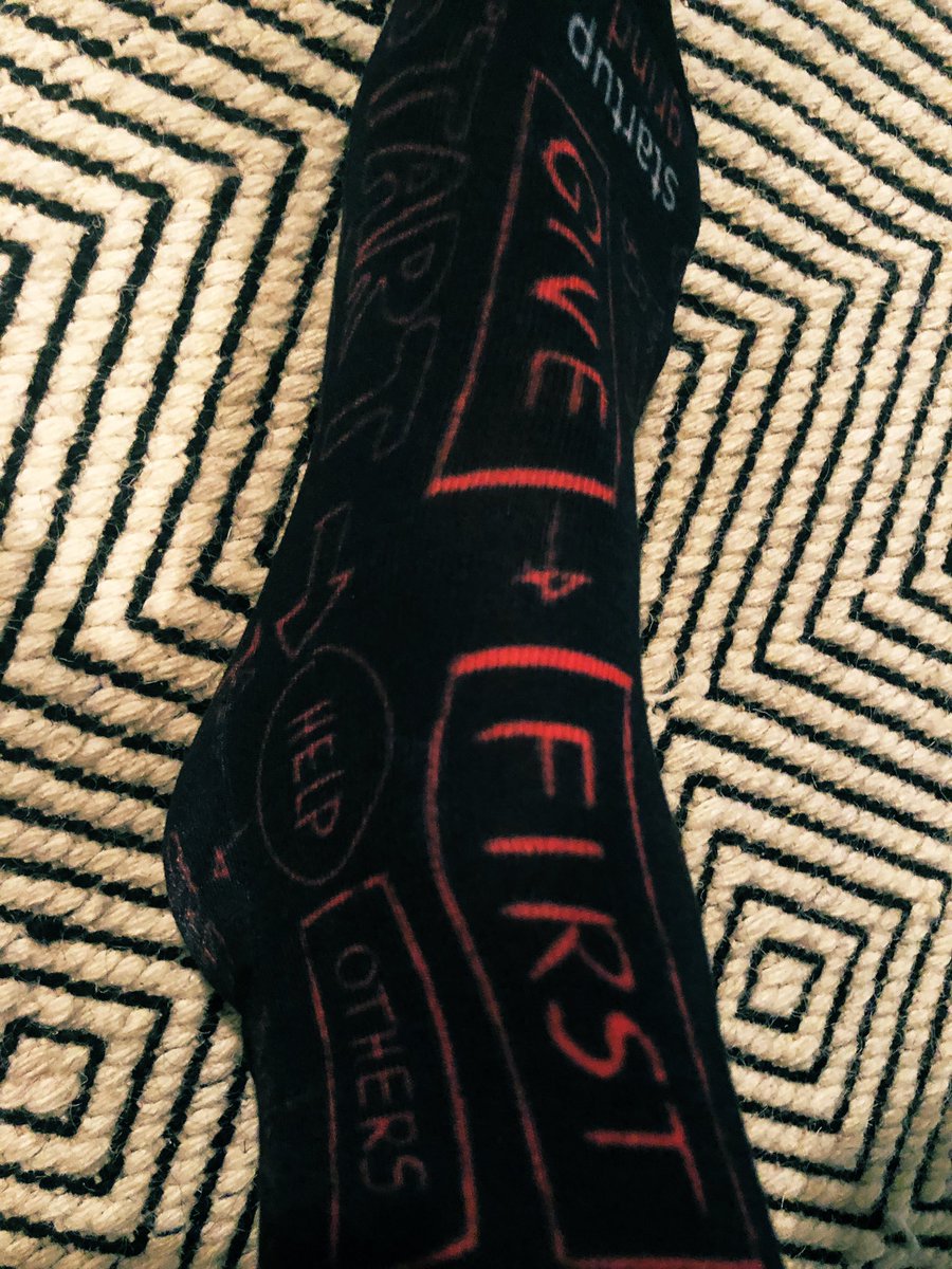 Love how the <a href="/StartupGrind/">Startup Grind</a> team put our values all over our socks. Good reminder before leaving the house to start the day.