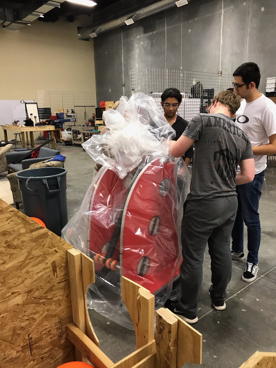 Bagged, tagged and ready for competition! <a href="/Ubotics/">Union Ubotics 3507</a>